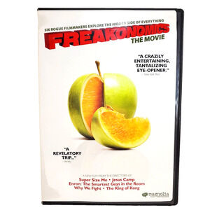 Freakonomics 2010 DVD Hidden Side Everything Super Size Me Movie Based On Book
